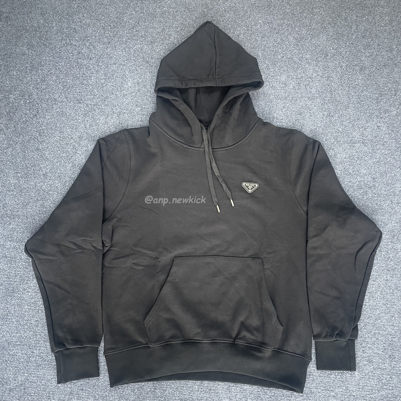 Prada Black Hoodie (2) - newkick.org